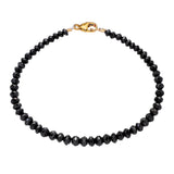 Sethi Couture Bracelet Sethi Couture Leena 14k Yellow Gold Noir Large Black Diamond Bracelet