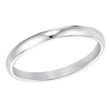 Sincerely, Springer's Wedding Band Sincerely, Springer's 14k White Gold 2mm Comfort Fit Wedding Band 5
