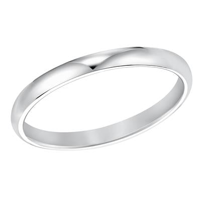 Sincerely, Springer's Wedding Band Sincerely, Springer's 14k White Gold 2mm Comfort Fit Wedding Band 5