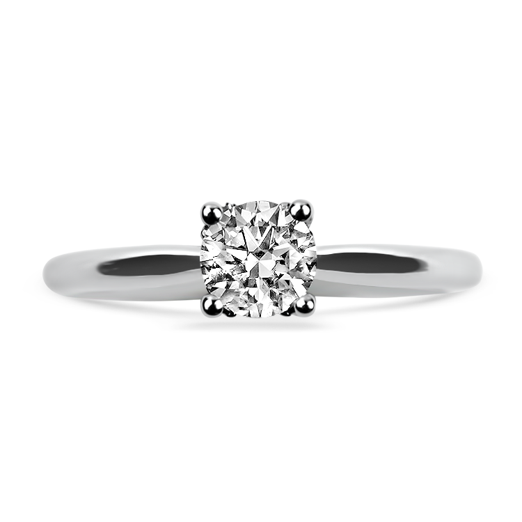 Sincerely Springer's Engagement Ring Sincerely Springer’s 14k White Gold .50ct. Solitaire Diamond Ring 6.50