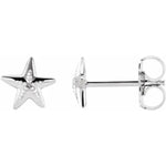 Sincerely, Springer's Earring Sincerely Springer's 14k White Gold Starfish Stud Earrings