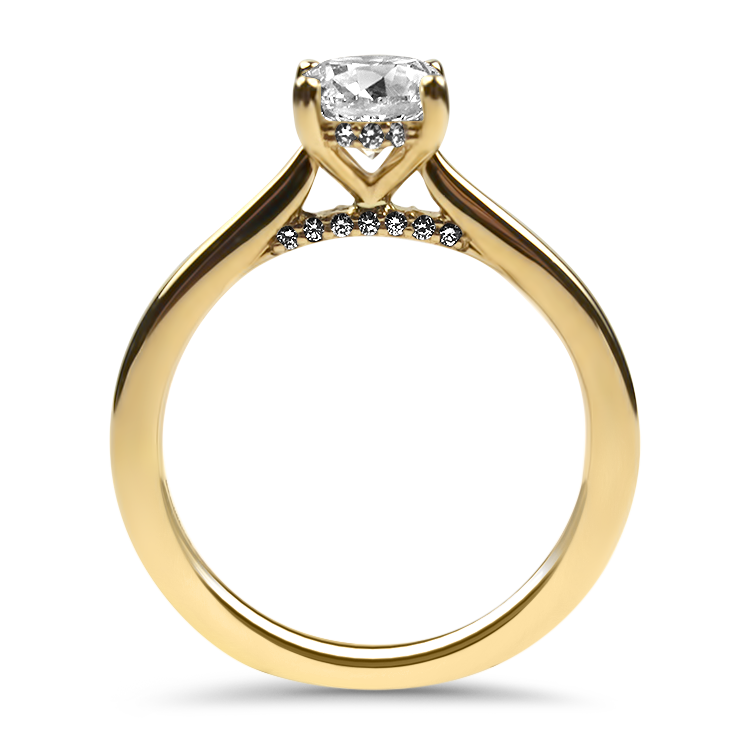Sincerely Springer's Engagement Ring Sincerely Springer’s 14k Yellow Gold 1.00ct. Solitaire Diamond Ring 6.25