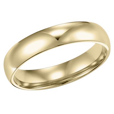 Sincerely, Springer's Wedding Band Sincerely, Springer's 14k Yellow Gold 4mm Comfort Fit Wedding Band