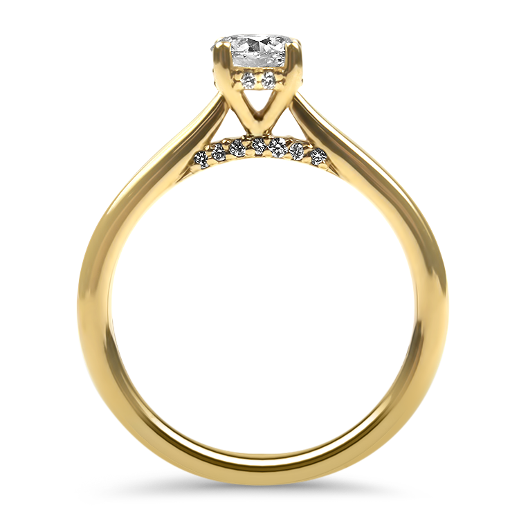 Sincerely Springer's Engagement Ring Sincerely Springer’s 14k Yellow Gold .50ct. Solitaire Diamond Ring 6.25