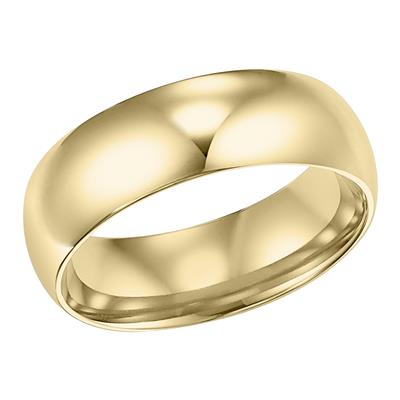 Sincerely, Springer's Wedding Band Sincerely, Springer's 14k Yellow Gold 6mm Comfort Fit Wedding Band 9