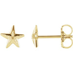 Sincerely, Springer's Earring Sincerely Springer's 14k Yellow Gold Starfish Stud Earrings