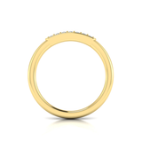 Sincerely, Springer's Wedding Band Sincerely, Springer's by Vlora 18k Yellow Gold Diamond Band with Bead-Set Diamonds
