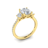 Sincerely, Springer's Engagement Ring Sincerely, Springer's by Vlora 18k Yellow Gold Oval Engagement Ring Mounting - 0.70ctw