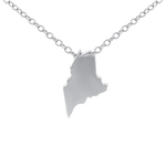Sincerely, Springer's Charm Sincerely Springer's Sterling Silver Maine Pendant