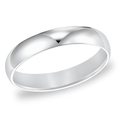 Sincerely, Springer's Wedding Band Sincerely, Springer's White Gold 5mm Comfort Fit Wedding Band 9
