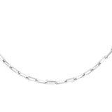 Sincerely, Springer's Necklaces and Pendants Springer's Forever Signature Sterling Silver Paperclip Chain - 18"