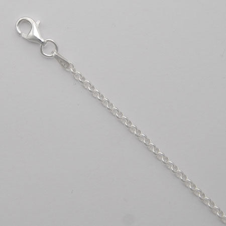 Sincerely, Springer's Sterling Silver 2.2mm Rolo Chain – 18"