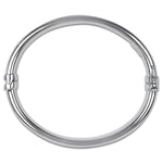 Springer's Collection Bracelet Copy of Sterling Silver Round Cable Bracelet