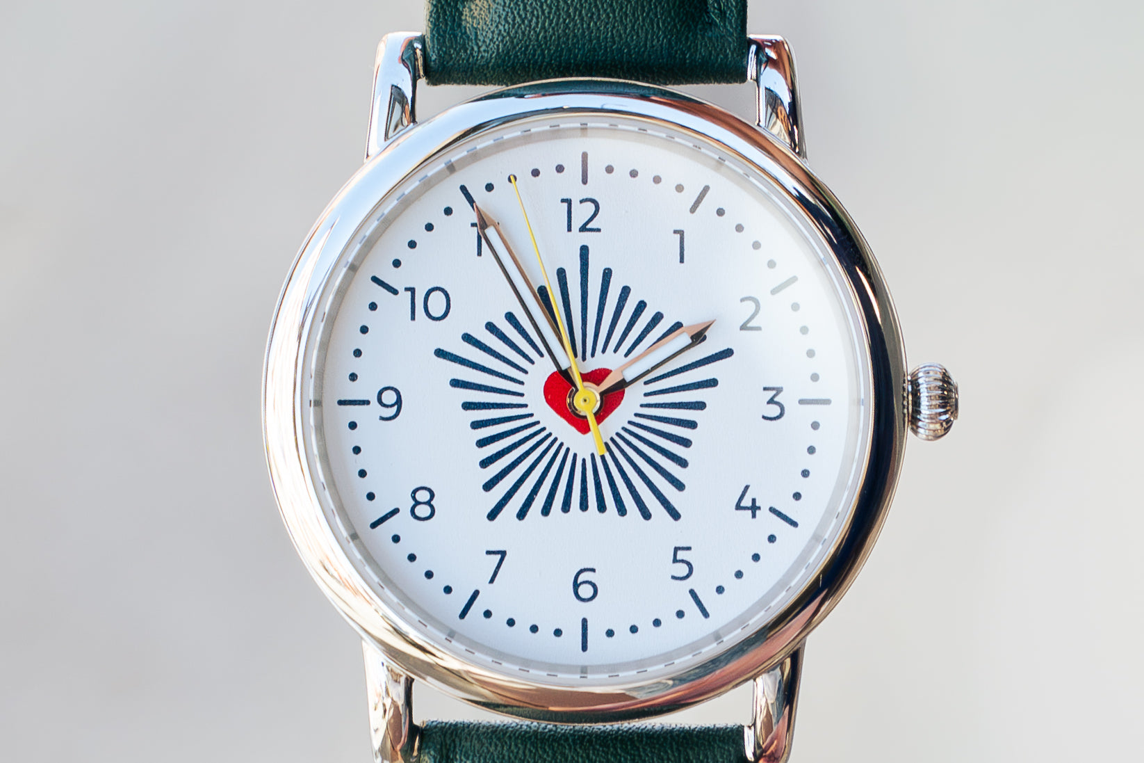 Springer's Collection Watch Hearts of Pine Limited Edition Watch, 40mm, dial details
