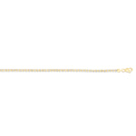 Springer's Collection Chain Springer's Collection 14K Two-Tone Gold 2.7mm Fancy Ice Chain, 18"