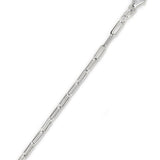 Springer's Collection Chain Springer's Collection 14K White Gold 2.1mm Paperclip Chain, 16"
