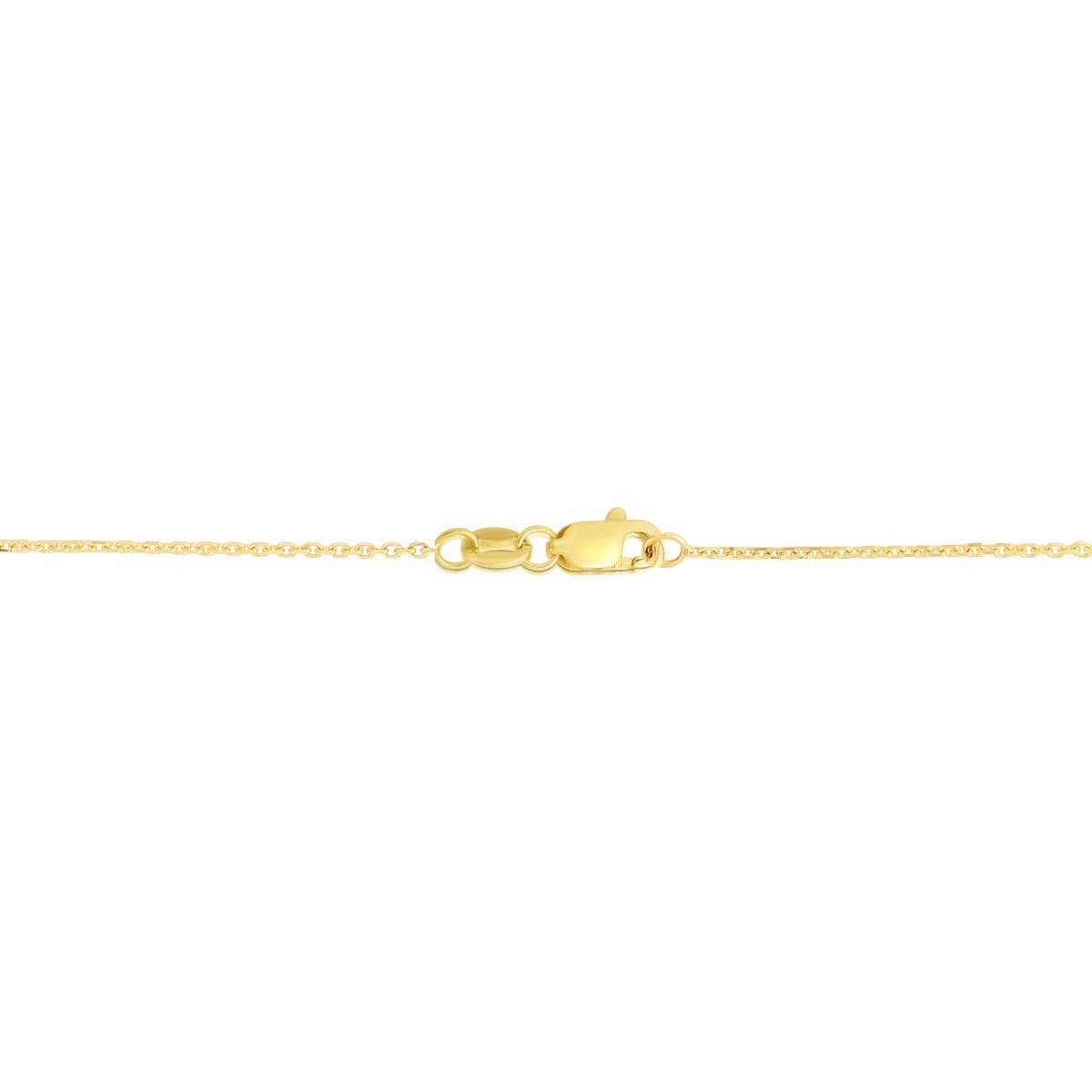 Springer's Collection Chain Springer's Collection 14K Yellow Gold 0.8mm Diamond Cut Cable Chain, 16"