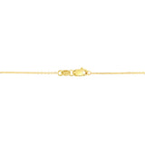 Springer's Collection Chain Springer's Collection 14K Yellow Gold 0.8mm Diamond Cut Cable Chain, 20"