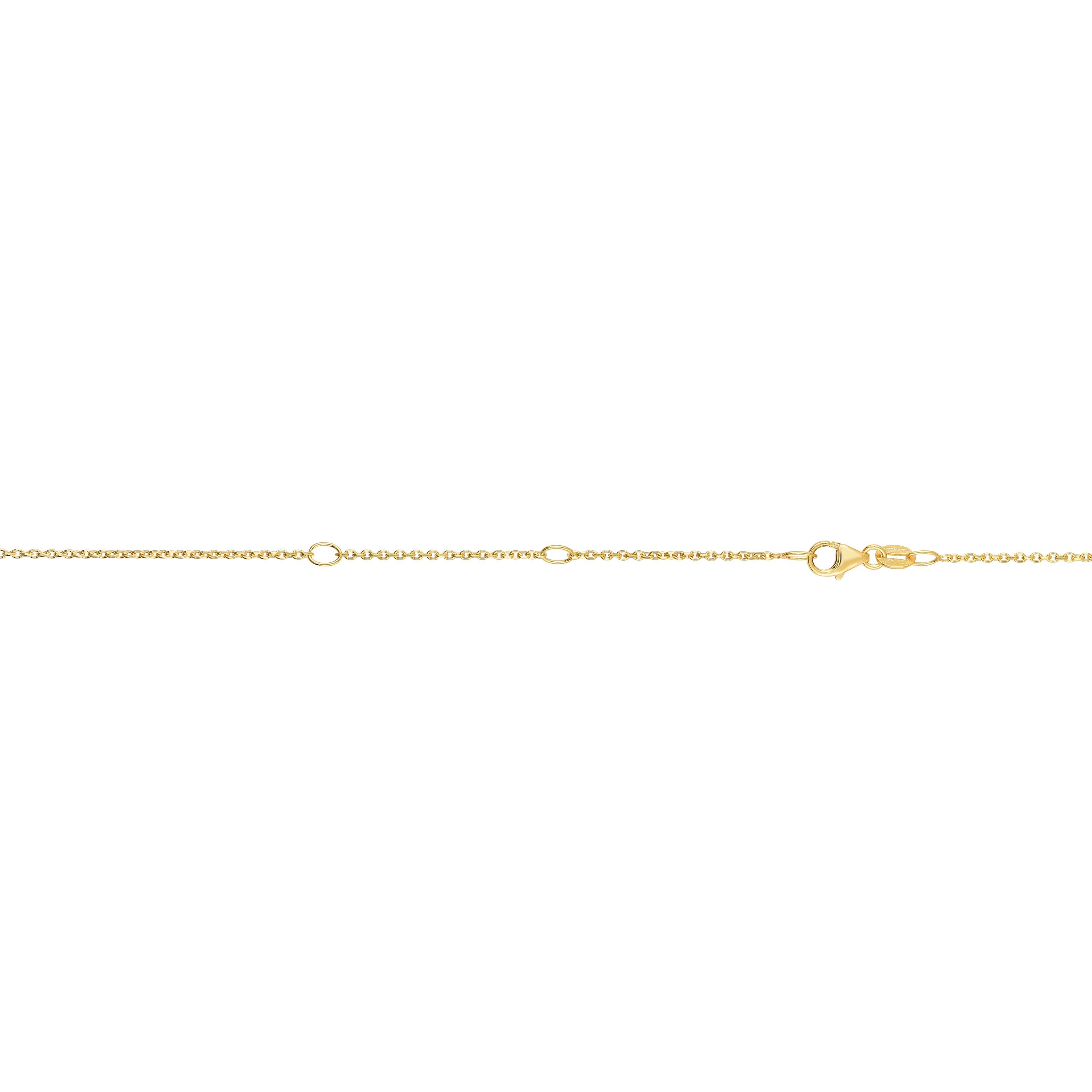 Springer's Collection Chain Springer's Collection 14K Yellow Gold 1.2mm Double Extendable Cable Chain, 18"