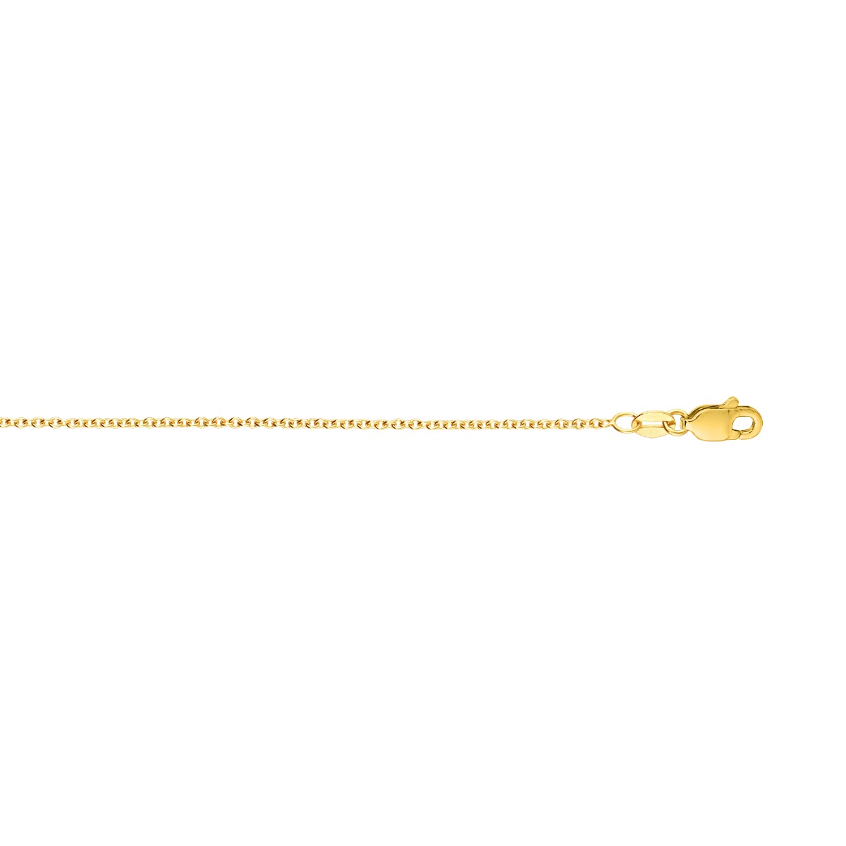 Springer's Collection Chain Springer's Collection 14K Yellow Gold 1.3mm Round Cable Chain, 20"