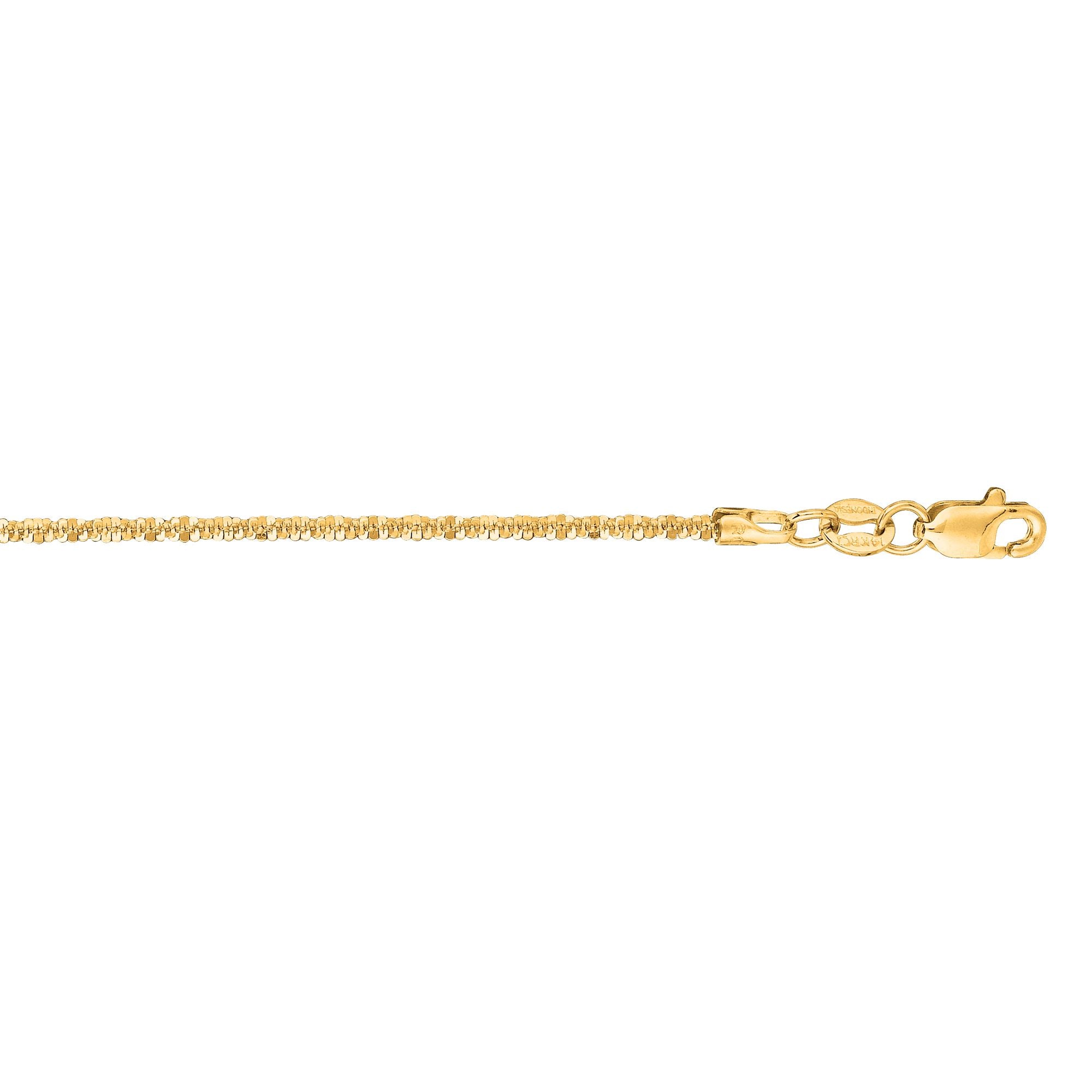 Springer's Collection Chain Springer's Collection 14K Yellow Gold 1.5mm Sparkle Chain, 16"