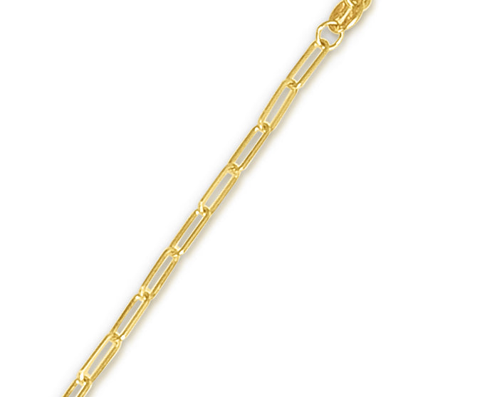Springer's Collection Chain Springer's Collection 14K Yellow Gold 2.1mm Paperclip Chain, 16"