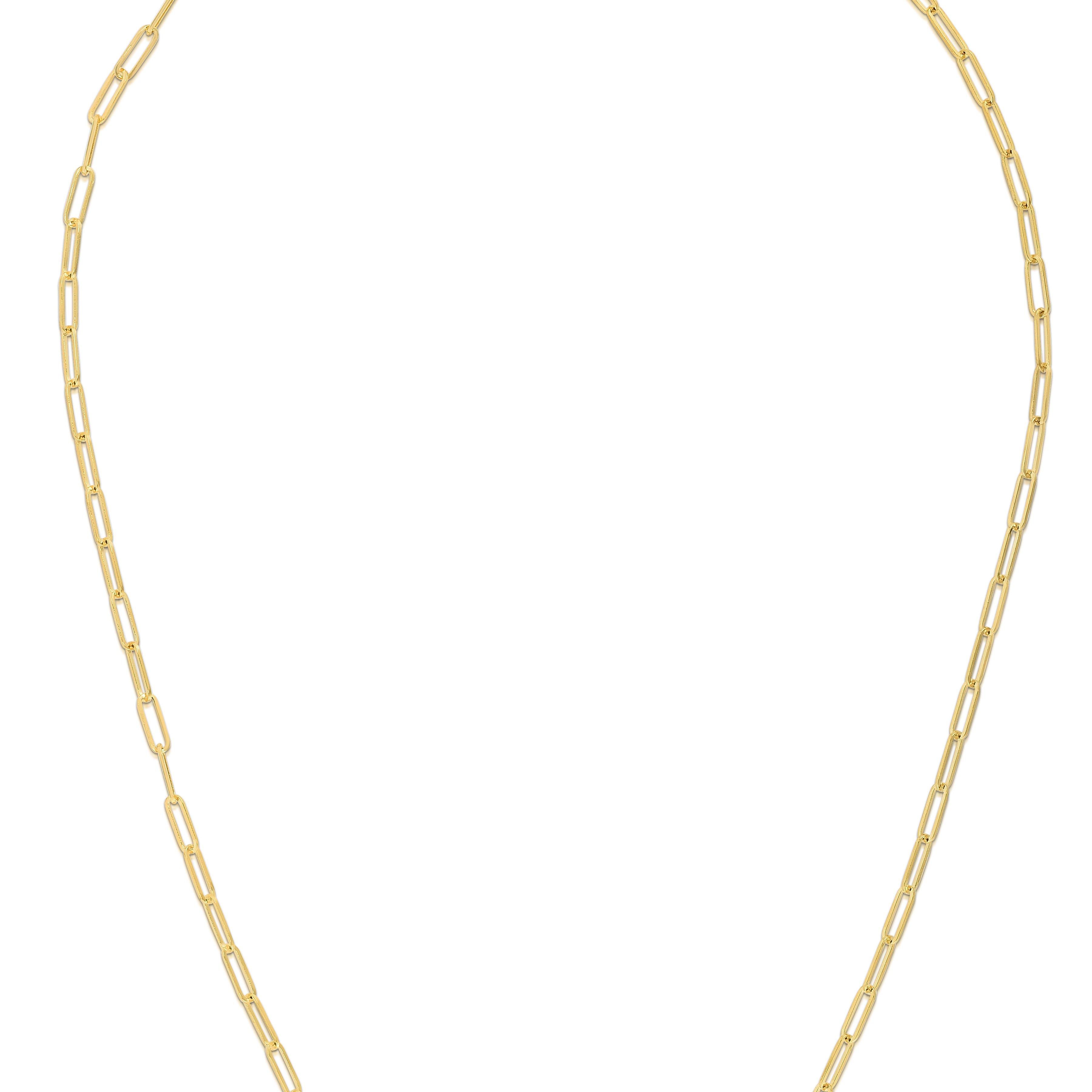 Springer's Collection Chain Springer's Collection 14K Yellow Gold 2.1mm Paperclip Chain, 18"