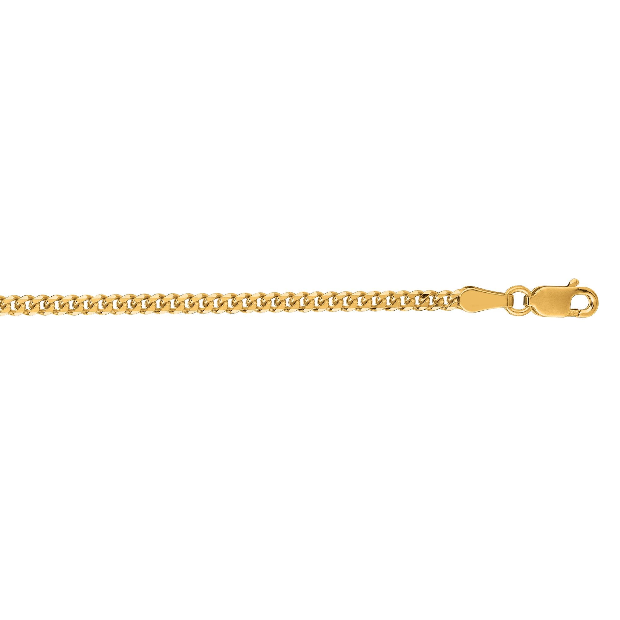 Springer's Collection Chain Springer's Collection 14K Yellow Gold 2.2mm Gourmette Chain, 20"