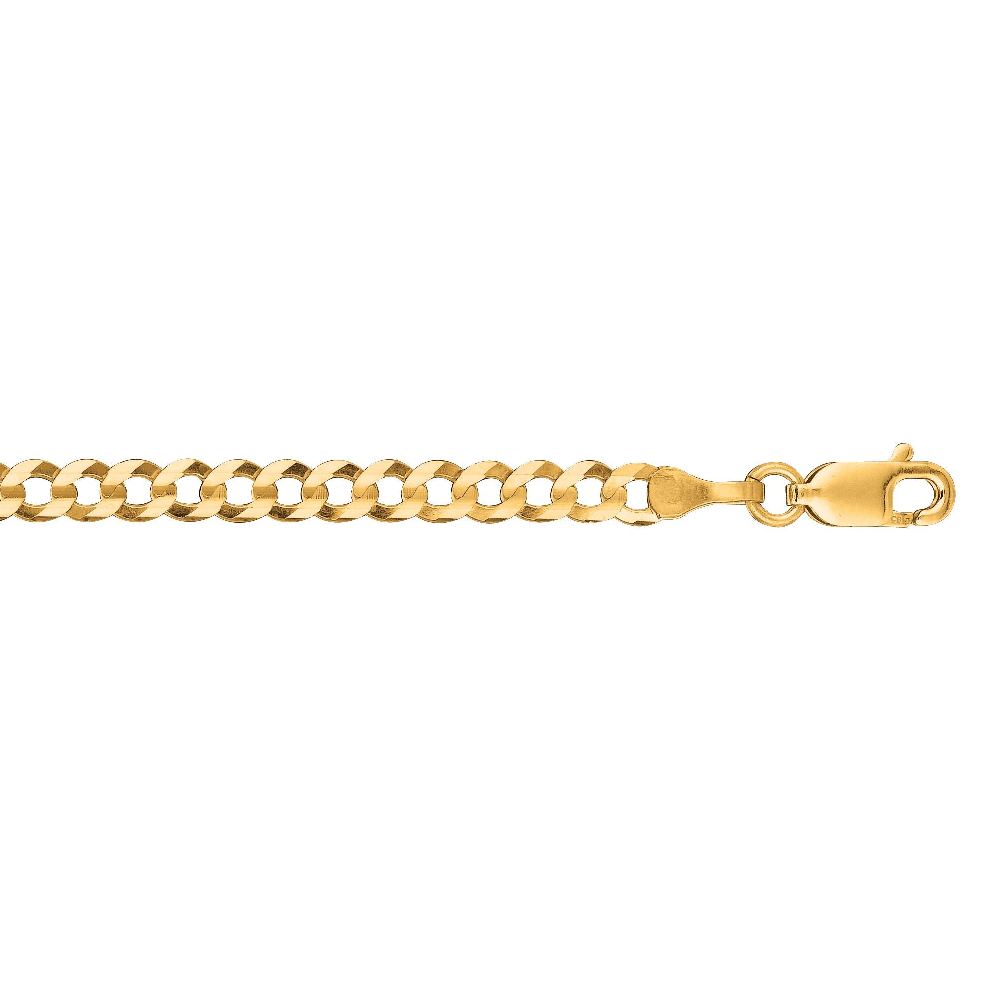 Springer's Collection Chain Springer's Collection 14K Yellow Gold 3.2mm Comfort Curb Chain, 24"