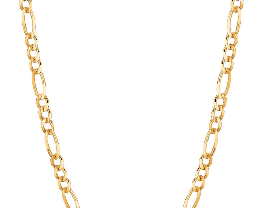 Springer's Collection Chain Springer's Collection 14K Yellow Gold 4.5mm Figaro Chain, 22"