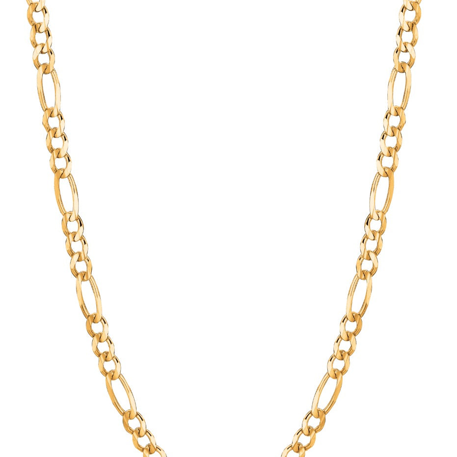 Springer's Collection Chain Springer's Collection 14K Yellow Gold 4.5mm Figaro Chain, 22"