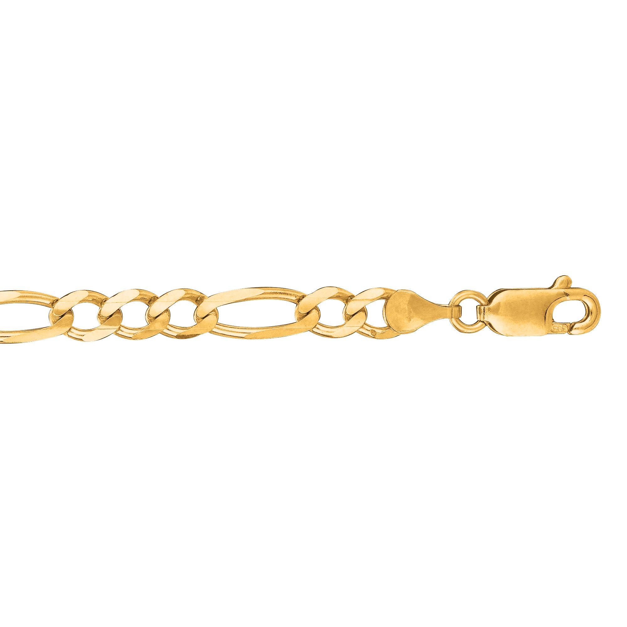 Springer's Collection Chain Springer's Collection 14K Yellow Gold 4.5mm Figaro Chain, 22"