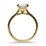 Springer's Collection Ring Springer's Collection 14k Yellow Gold Oval Diamond Engagement Ring 4.5