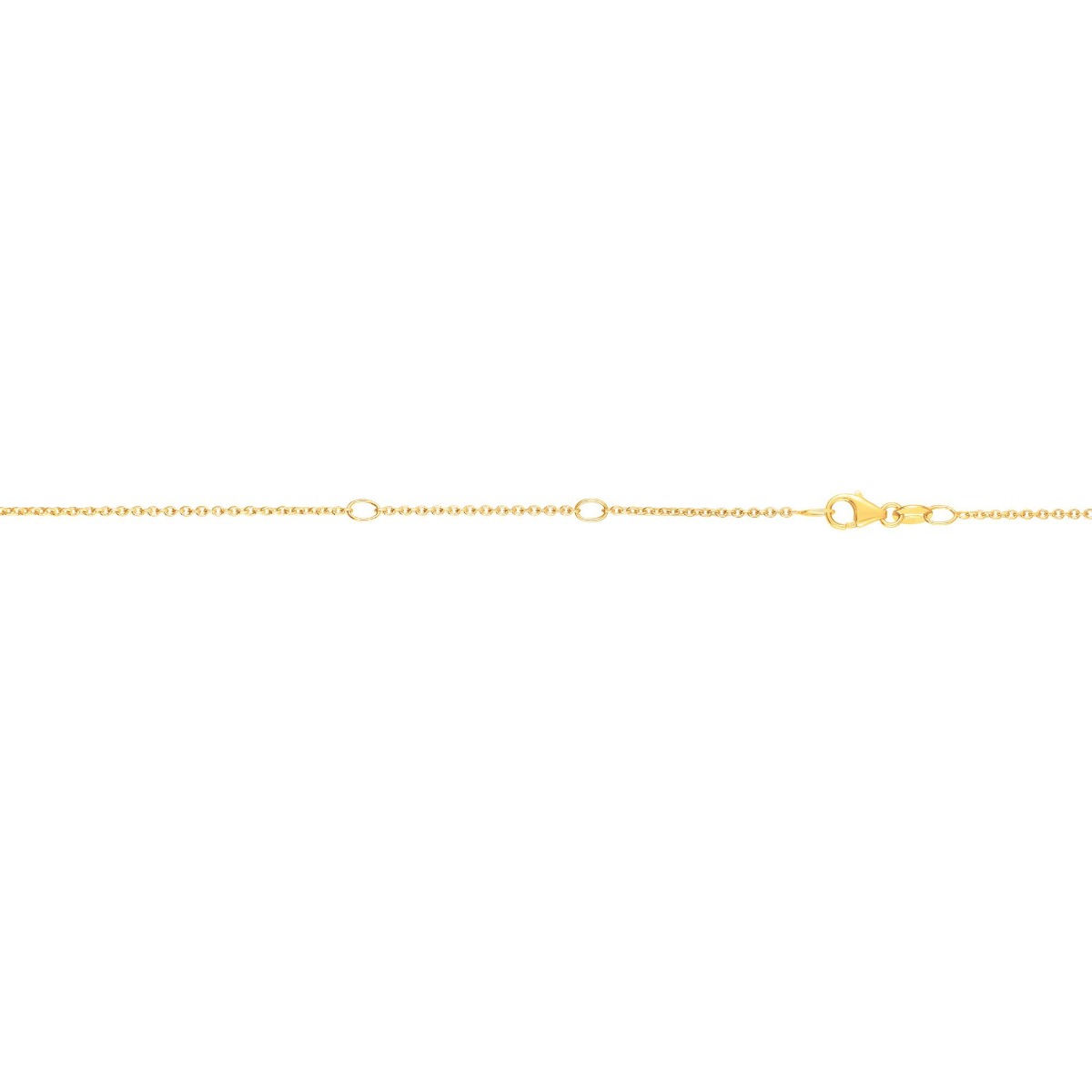 Springer's Collection Chain Springer's Collection 18K Yellow Gold 1.2mm Double Extendable Cable Chain, 18"