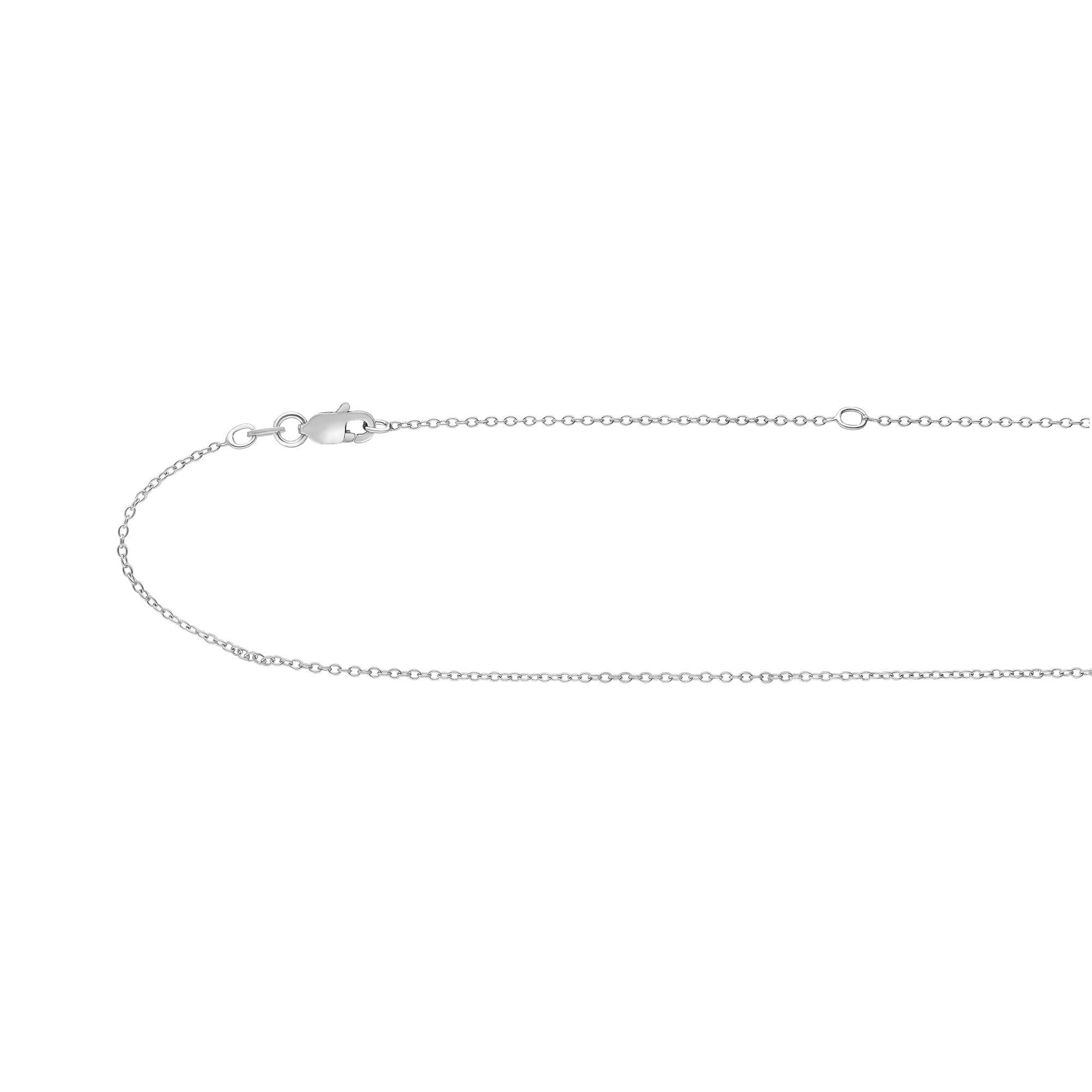 Springer's Collection Chain Springer's Collection Sterling Silver 1.1mm Extendable Cable Chain, 18"