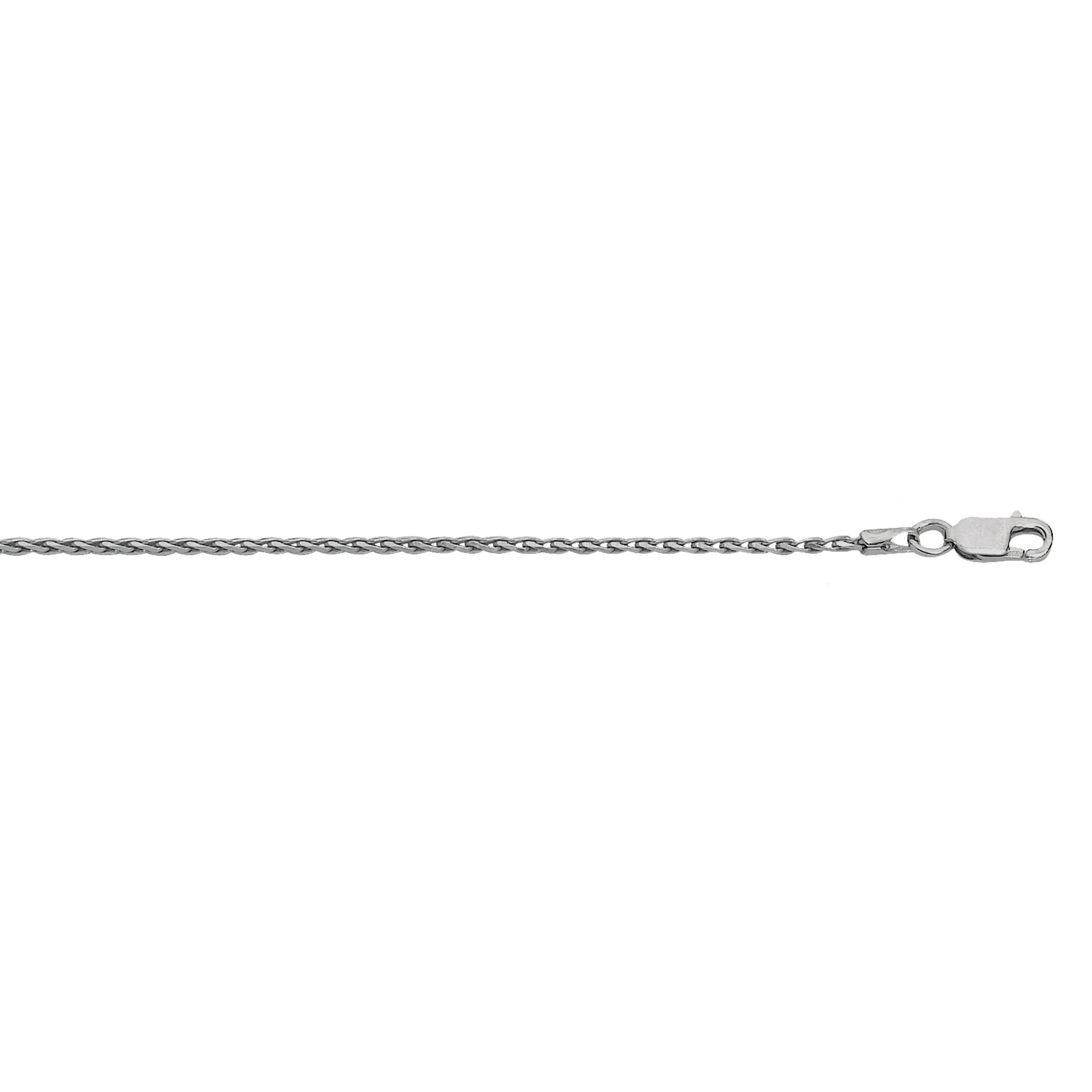 Springer's Collection Chain Springer's Collection Sterling Silver 1.3mm Wheat Chain, 16"