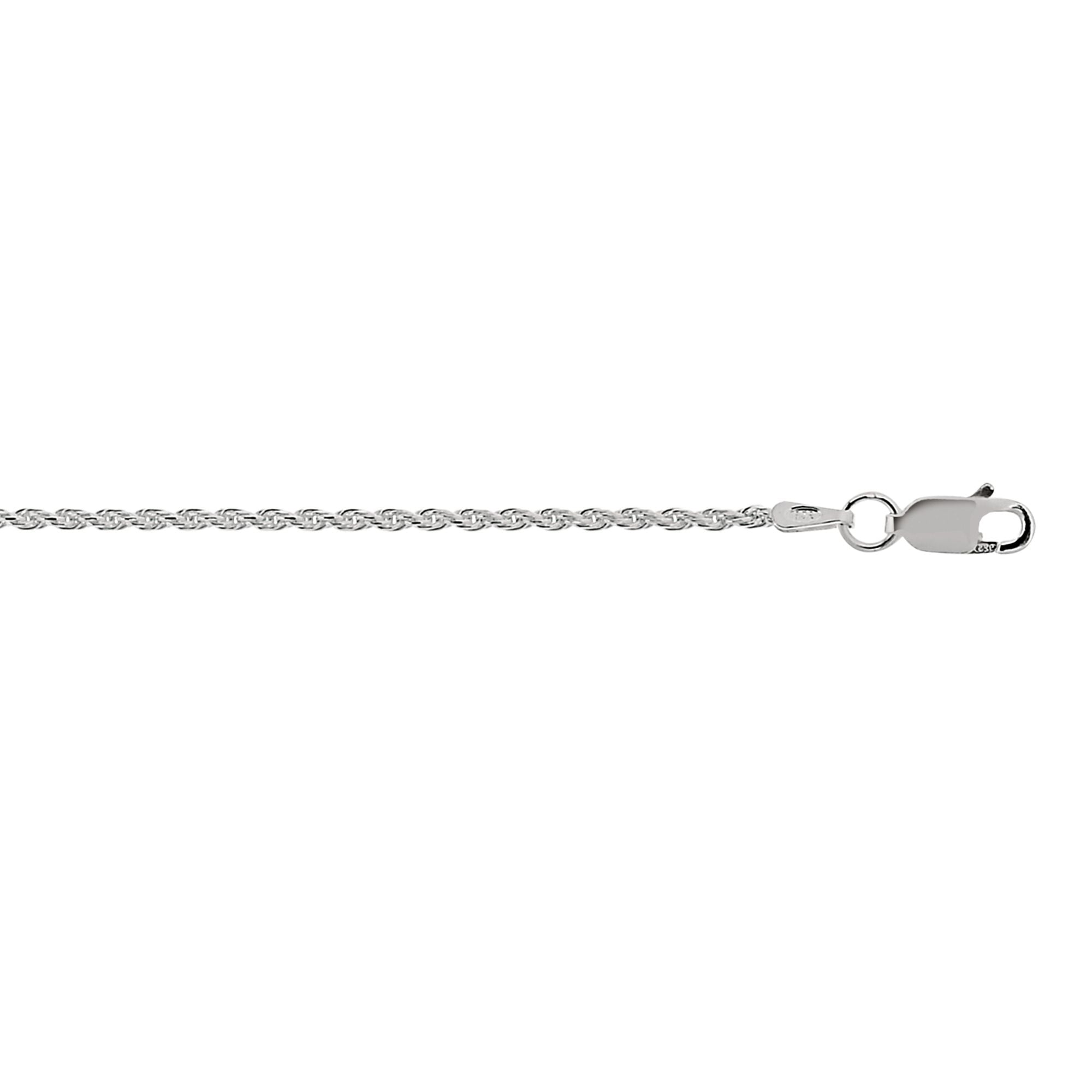 Springer's Collection Chain Springer's Collection Sterling Silver 1.4mm Rope Chain, 20"