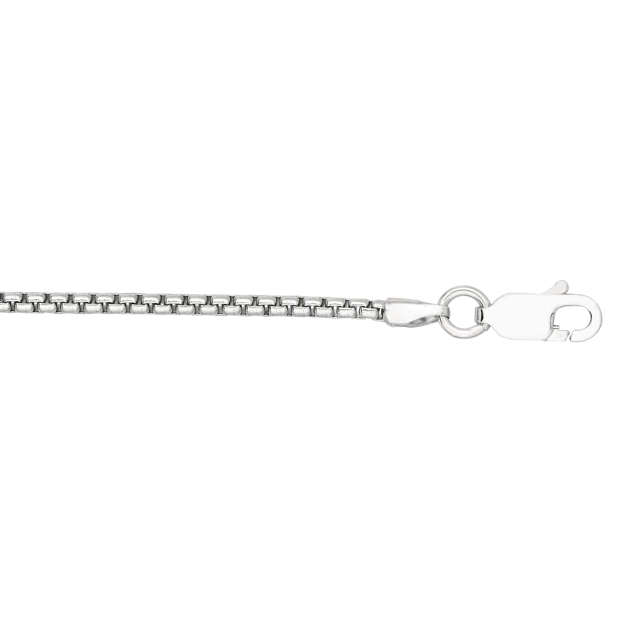 Springer's Collection Chain Springer's Collection Sterling Silver 1.8mm Round Box Chain, 20"
