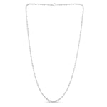 Springer's Collection Chain Springer's Collection Sterling Silver 2.5mm Moon Cut Bead Chain, 18"