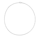 Springer's Collection Chain Springer's Collection Sterling Silver 2.5mm Moon Cut Bead Chain, 18"