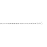 Springer's Collection Chain Springer's Collection Sterling Silver 4.1mm Round Link Paperclip Chain, 18"