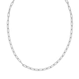 Springer's Collection Chain Springer's Collection Sterling Silver 4.1mm Round Link Paperclip Chain, 18"