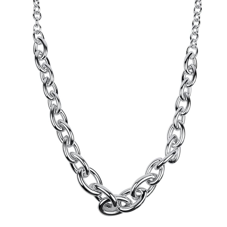 Springer's Collection Necklaces and Pendants Sterling Silver Oval Link Necklace