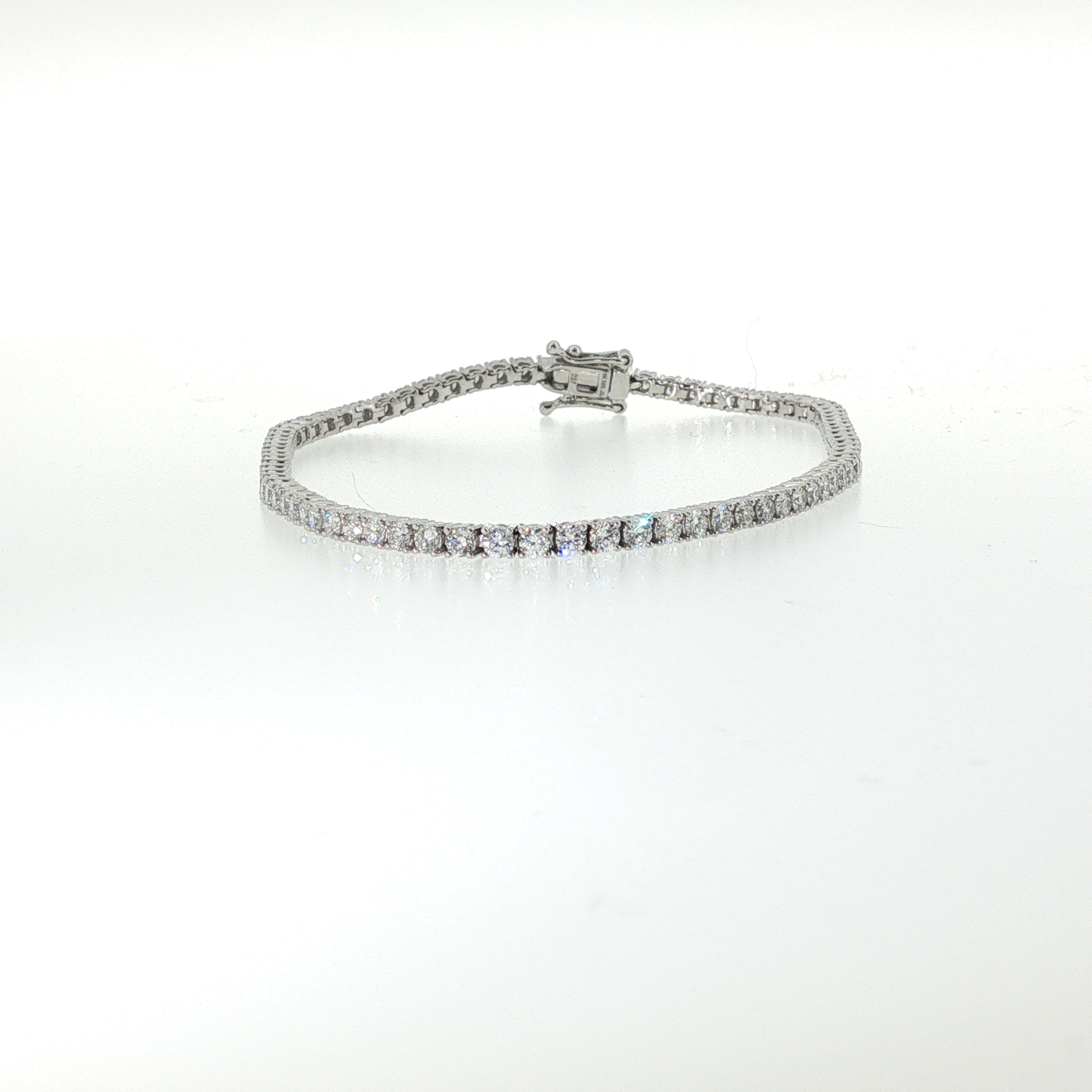 Springer's Forever 14K White Gold Diamond Tennis Bracelet - 2.59ctw, 7"
