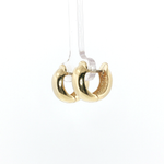 Springer's Earrings Estate 14K Yellow Gold Huggie Hoop Earrings