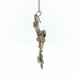 Springer's Necklaces Estate Antique Iberian Girandole Sterling Silver Pendant Necklace