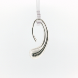 Springer's Drop Earrings Estate Tiffany & Co. Elsa Peretti Sterling Silver Teardrop Earrings