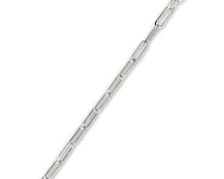 Springer's Forever Chain Springer's Forever 14K White Gold 2.1mm Paperclip Chain - 16"