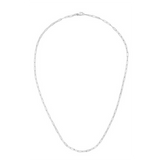 Springer's Forever Chain Springer's Forever 14K White Gold 2.1mm Paperclip Chain - 16"