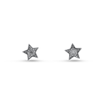 Springer's Forever Earrings Springer's Forever 14K White Gold Diamond Star Stud Earrings - 0.10ctw